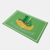 St Patrick's Day Doormat Fußmatte (Schrägansicht)