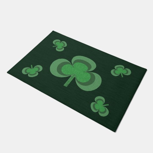 St. Patrick's Day Doormat Fußmatte (Schrägansicht)