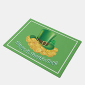 St Patrick's Day Doormat Fußmatte (Schrägansicht)