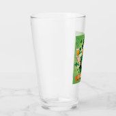 St. Patricks Day Doppel geficktes Bier Leprechaun Glas (Rechts)