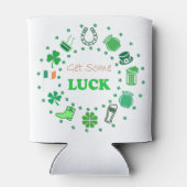 St. Patrick's Day Dosenkühler (Rückseite)