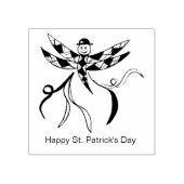 St Patrick's Day Dragonfly-Briefmarke Gummistempel (Prägung)