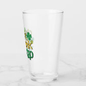 St Patrick's Day Drink Betrunken Glas (Links)