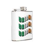 St Patricks Day Drink Irish Funny Niedlich Drink Flachmann (Rechts)