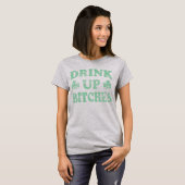St Patrick's Day Drink Up T-Shirt (Vorne ganz)