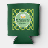St. Patrick's Day Drinking Team Clover Pattern Dosenkühler (Vorderseite)