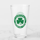 St Patrick's Day Drinking Team Glas (Rückseite)