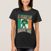 ST Patrick's Day Drinking Team  Leprechaun Irish M T-Shirt (Vorderseite)