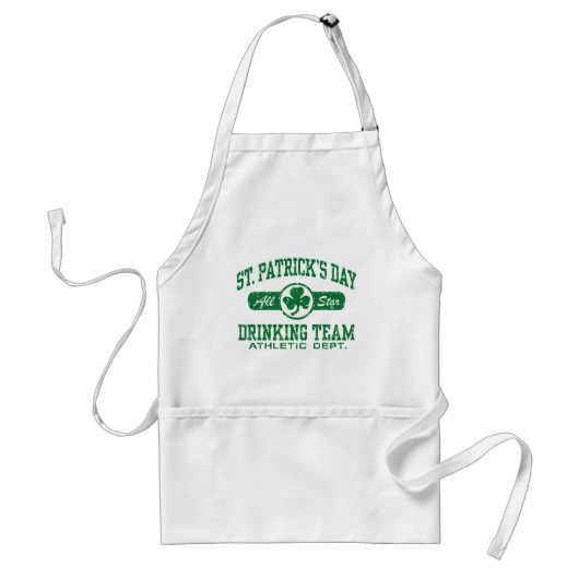 St. Patrick's Day Drinking Team Schürze (Vorne)