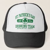 St. Patrick's Day Drinking Team Truckerkappe (Vorderseite)