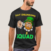 St Patricks Day Drinks Bier Funny Vater Man Gold T-Shirt (Vorderseite)
