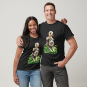 St. Patrick's Day Duo: Duckling und Irish Wolfhoun T-Shirt (Unisex)