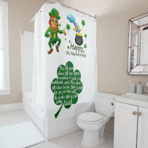 St. Patricks Day Duschvorhang