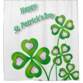 St. Patricks Day Duschvorhang (Vorderseite)