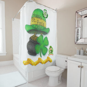 St. Patricks Day Duschvorhang