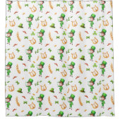 St. Patrick's Day Duschvorhang (Vorderseite)