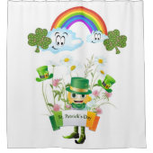 St. Patricks Day Duschvorhang (Vorderseite)