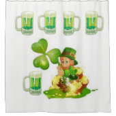St. Patricks Day Duschvorhang (Vorderseite)