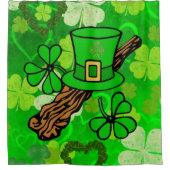 St. Patricks Day Duschvorhang (Vorderseite)