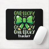St Patricks Day Ein Glücklicher Lehrer Bogen Saint Mousepad (Mit Mouse)