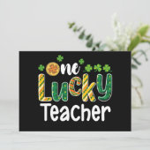 St Patrick's Day Einladung (Stehend Vorderseite)