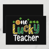 St Patrick's Day Einladung (Vorne/Hinten)