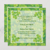 St. Patrick's Day Einladung (Vorne/Hinten)