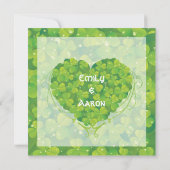 St. Patrick's Day Einladung (Rückseite)