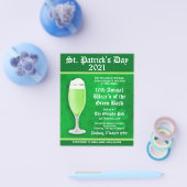 St. Patrick's Day Einladung Flyer (Einzeln)