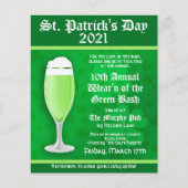 St. Patrick's Day Einladung Flyer (Vorne)