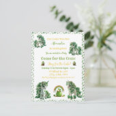 St Patricks Day Einmal Einladung Postkarte (Stehend Vorderseite)