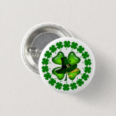 St. Patrick's Day Einzigartiges Geschenk Button (Vorne & Hinten)