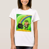 St. Patrick's Day End of Rainbow T - Shirt (Vorderseite)