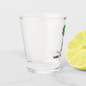 St. Patrick's Day Erhebt Eure Stimmung Schnapsglas (Links)