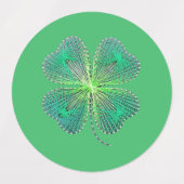 St. Patrick's Day Etiketten (Design 1)