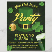 St. Patrick's Day Event Party Flyer (Vorne)