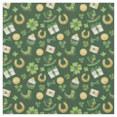 St Patricks Day Fabric Stoff (Nahaufnahme)