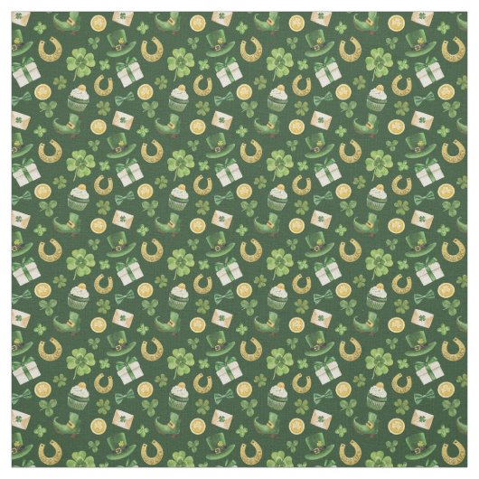St Patricks Day Fabric Stoff (Muster)