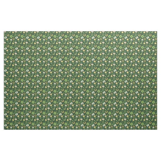 St Patricks Day Fabric Stoff (Fat Quarter (45,7 x 55,9 cm))