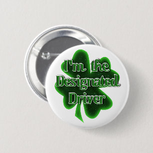 St. Patrick's Day Fahrdienstleiter Button