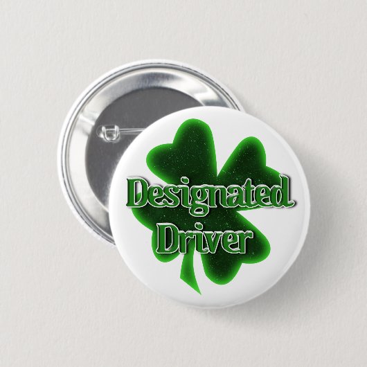 St. Patrick's Day Fahrdienstleiter Button (Vorne & Hinten)