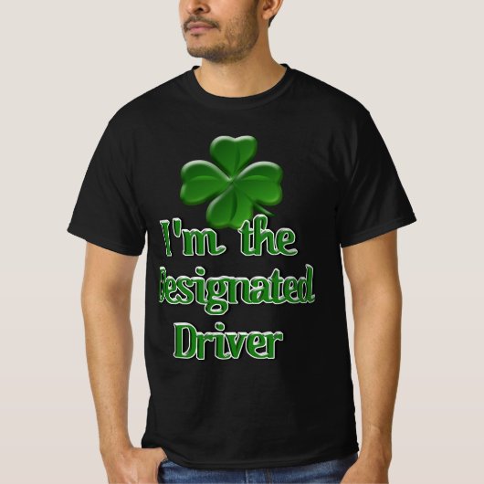 St. Patrick's Day Fahrdienstleiter T-Shirt (Vorderseite)