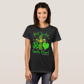 St Patricks Day Faith Christian Tee Not Lucky Simp (Vorne ganz)