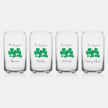 St Patrick's Day Family Personalisiertes Design