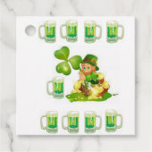 St. Patrick's Day Favor Tag Geschenkanhänger (Vorderseite)