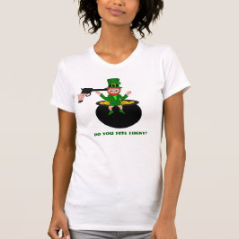 St Patrick's Day Feel Lucky Womens T - Shirt