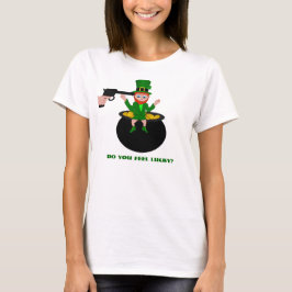 St Patrick's Day Feel Lucky Womens T - Shirt