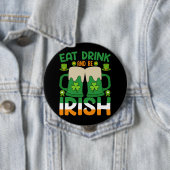 St. Patrick's Day-Feier Button (Beispiel)
