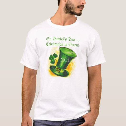 St. Patrick's Day ...Feier im Grünen T - Shirt (Vorderseite)