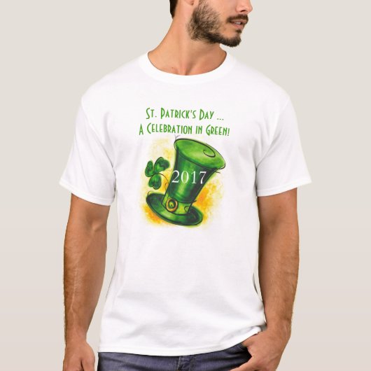 St. Patrick's Day ...Feier im Grünen T - Shirt (Vorderseite)